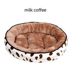 Four Seasons Universal Cat Nest For Deep Sleep (Option: Cow Coffee-S)