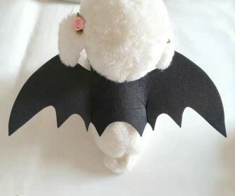 Bat Costume Pet Dog Bat Wings Cat Bat Wings Bat Dog Costume Pet Costume Cat Bat Wings for Party/Halloween (Color: Black)