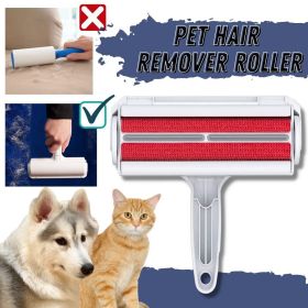 Dog Cat Pet Reusable Hair Lint Remover Fur Roller Sofa Clothes Cleaning-Brush (Type: Brush)