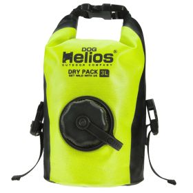 Dog Helios 'Grazer' Waterproof Outdoor Travel Dry Food Dispenser Bag - Yellow (Default: Default)