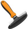 Pet Life Flex Series Undercoat Dematter Grooming Pet Rake