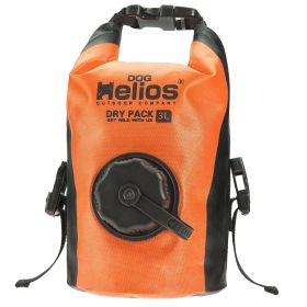 Dog Helios 'Grazer' Waterproof Outdoor Travel Dry Food Dispenser Bag - Orange (Default: Default)