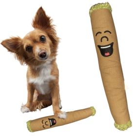 B the Blunt 420 Dog Toy (Color: Brown)