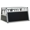 Dog Cage with Double Door 35"x27.2"x19.7"